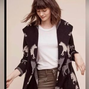 Field and Flower Horse Cardigan